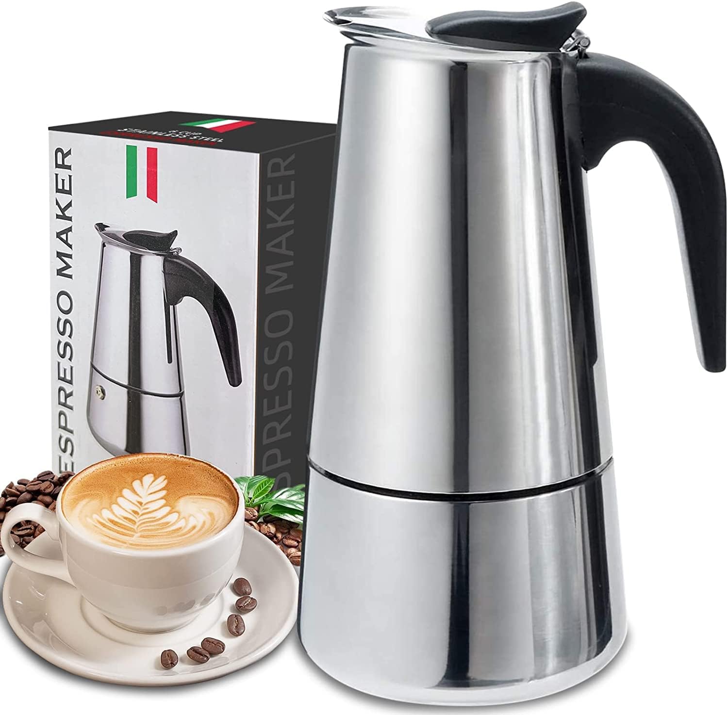 Coffee Equipment Set - เครื่องชงกาแฟโมคา4/6/9ถ้วย, เครื่องชงกาแฟเอสเปรสโซเครื่องชงกาแฟลาเต้เครื่องชงกาแฟโมคา