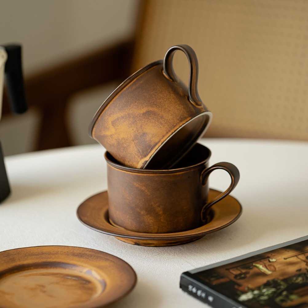 ชุดแก้วกาแฟและจานรองสไตล์ญี่ปุ - Coffee Equipment Set บทวิจารณ์และราคา